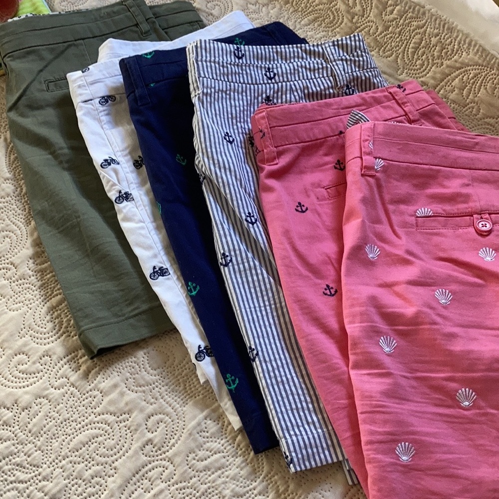 Six British Khaki Skirts size 12